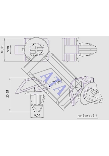 Marsbiyel Klips Ford Focus W790225 Ve 1692599 289244401 Fiyatları