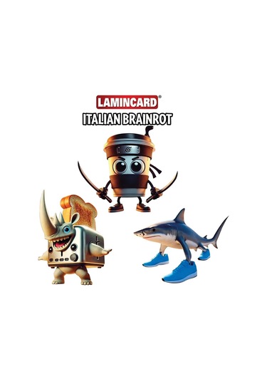 Italian Brainrot Lamincard