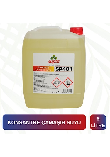 Supta Konsantre Çamaşır Suyu 5 L