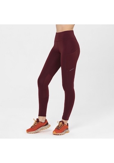 Merrell Ledge Kadın Koşu Taytı Bordo