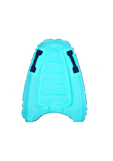 Honeybeeshop 1 Adet Mavi Sapli Sisme Surf Tahtasi Hafif Tasinabilir Katlanabilir Tasarim Canli Turkuaz Ve Mavi Su Sporlari Tahtasi Baslangiclar Uzmanlar Icin Her Yas Yuzme Tahtasi Plaj Havuz Gol Okyanus Eglencesi