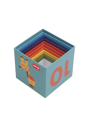 Rossie Kule Oyunu 10'Lu Içiçe Eğitici Küpler 95 CM