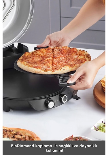 Karaca Gastro 10in1 Pizza Makinesi Biodiamond