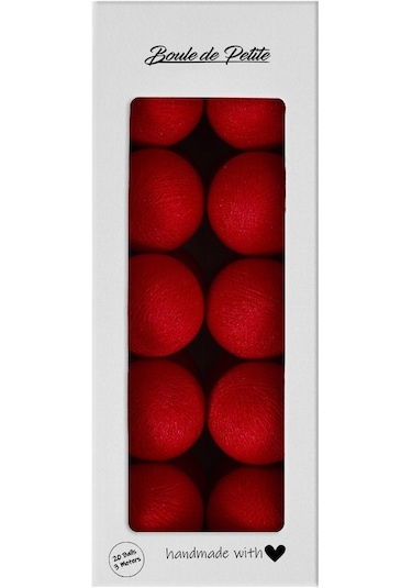 Boule De Petite Işıklı Top Cherry Çok Renkli