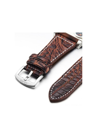 Oulm Erkek Kuvars Pu Deri Kordonlu Kol Saati Kişiselleştirilmiş Büyük Kasa Termometre Pusula Çift Kuvars Hareketli Saatler Çok Renkli