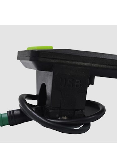 Suntek Elektrikli Bisiklet Lcd Metre P3c Ekran Ölçer 24v 36v Siyah