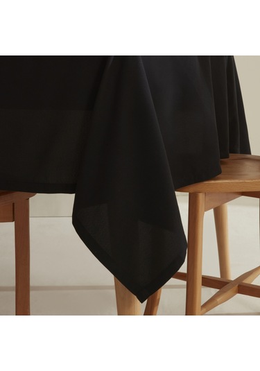 Karaca Home Belle Dertsiz Masa Örtüsü Siyah Siyah