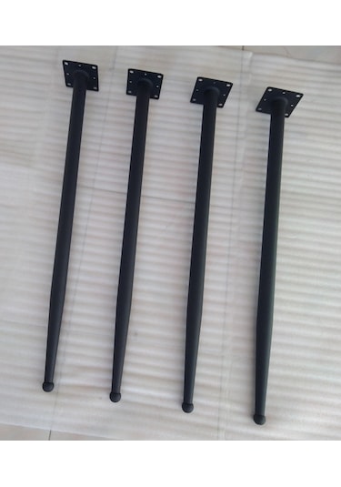 Demontepark Metal Ayak, Masa Ayağı, Lüks Siyah Masa Ayağı