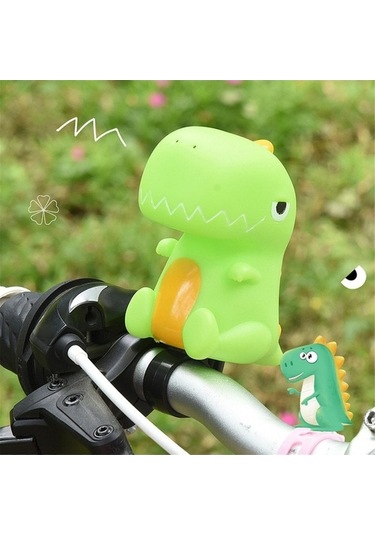 Didadodo Bisiklet Zili: Çocuklar İçin Sevimli Karikatür Kornası, Altın Renkli, Net Sesli Yürümeye Başlayan Çocuklar İçin Altın