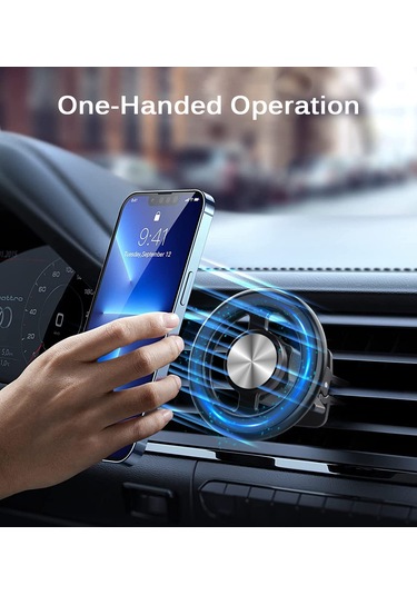 İphone Uyumlu 14 İçin Manyetik Araç Tutucu Magsafe Araç Tutucu
