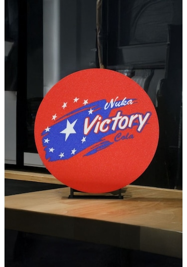 Nuka Cola Victory Tasarımlı Gece Lambası Çok Renkli