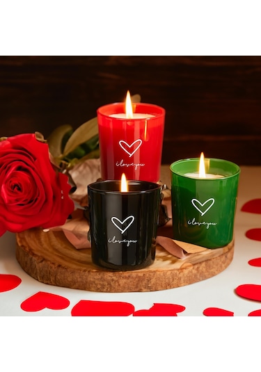 Selka Home Parole Cam Bardak Mum 3 x 110 G