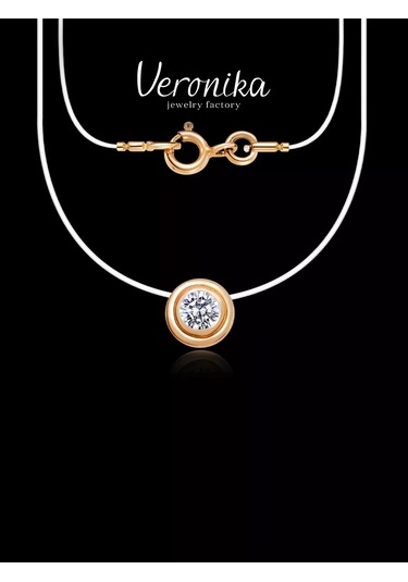 Veronika Jewelry Factory 925 Ayar Gümüş Serçe İpli Kolye 100963318 Altın