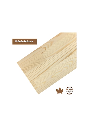 Çam Ahşap Plaka - 1. Sınıf Masif Panel