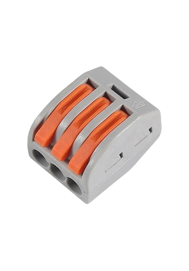 Ic-272a 3 Pin Vidasız Tek Yön Mandallı Buat Klemensi Ch-213