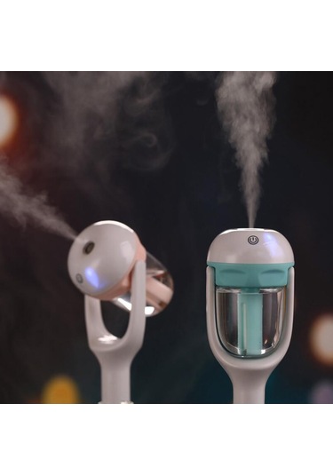 Suofeng Araç Usb Nemlendirici Ve Hava Temizleyici - Yeşil, Anion Salgılayıcı, Kokusuz Ortam, Otomatik Kapatma, Uyumlu Parfüm Yağı