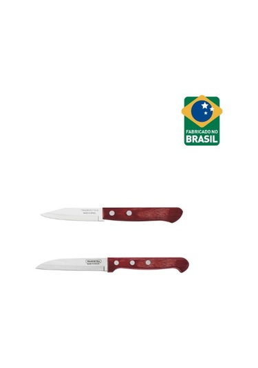 Tramontina Polywood 8 Cm Soyma Bıçağı Seti 2 Adet