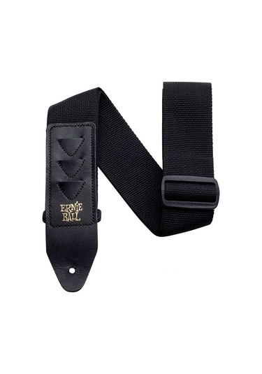 Ernie Ball Pickholder Strap P04039 - Black Gitar Askısı