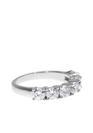 Kadın Yarım Tur Gümüş Yüzük