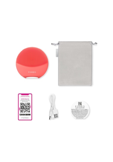 Foreo Luna™ 4 mini Yüz Temizleme Cihazı, Coral