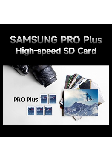 Teltree Samsung Pro Plus 32gb Sd Hafıza Kartı U3 V30 100mb/s Okuma Hızı Dijital Fotoğraf Makinesi İçin Dayanıklı Bellek Kartı