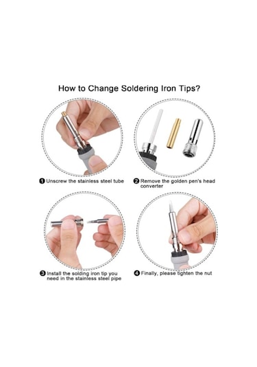 45 Adet Lcd Ahşap Yakma Kiti Pyrography Kalem Araç Kiti 60w Dijital Havya, Gravür El Sanatları Araçları, Ab Tak