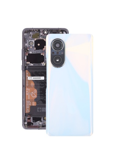 Huawei Nova 9 Se İçin Kamera Lensli Arka Kapak Beyaz