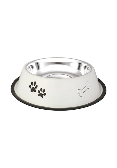 Oripet ASRPP Pati Desenli 8 Oz Metal Kedi Mama Kabı