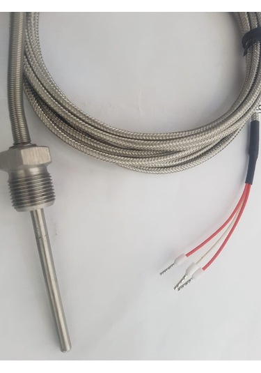 Tekon Tr43d-b1e05-8-ü-ö-3ccb ,m5-6.5cm Kablo-3mt Pt100 Bayonet Isı Sensör