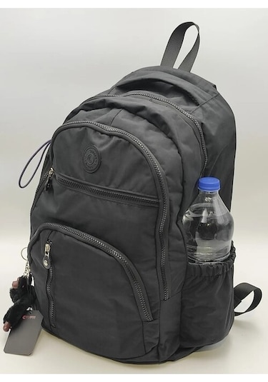 Unisex Krinkıl Su Geçirmez Büyük Boy Okul Ve Seyahat Çantası Şeffaf