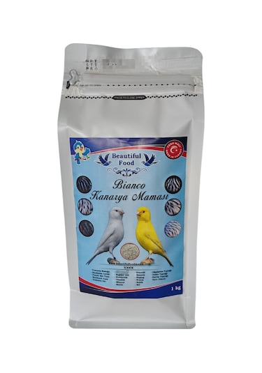 Beautiful Food Mama 1 Kg Bianco Kanarya Maması