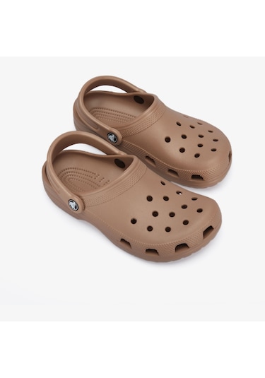 Crocs Classic Clog Kadın Kahverengi Terlik - 10001 Kahverengi