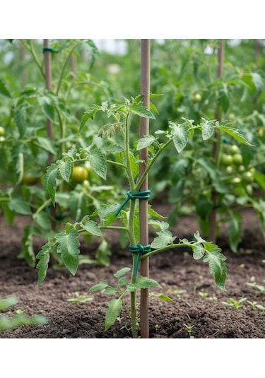 3 Adet Fidan Bağlama İpi 10 Mt 3 Mm Toplam 30 Metre Elastik İp