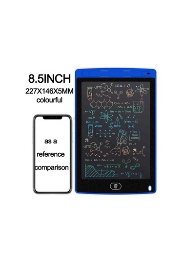 4.4/8.5/inç Lcd Yazma Tableti Çizim Tahtasında Çocuklar Graffiti Eskiz Defteri Single Color 7