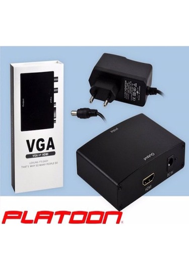 Platoon Pl-7277 Vga To Hdmı Converter