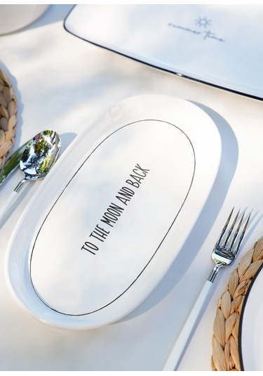 The Mia Daily Tunes Yemek Takımı 6 Kişilik 31 Parça Beyaz