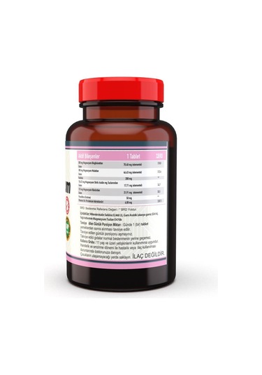 Nevfix Magnezyum (Klorür, Bisglisinat, Malat, Sitrat) Kedi Otu Pa