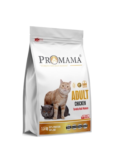Promama Tavuklu Yetişkin Kedi Maması 1500 G