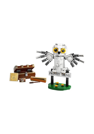 LEGO® Harry Potter™ Hedwig™, Privet Drive 4 Numara’da 76425 7+ Yaratıcı Oyuncak Yapım Seti - 337 Parça