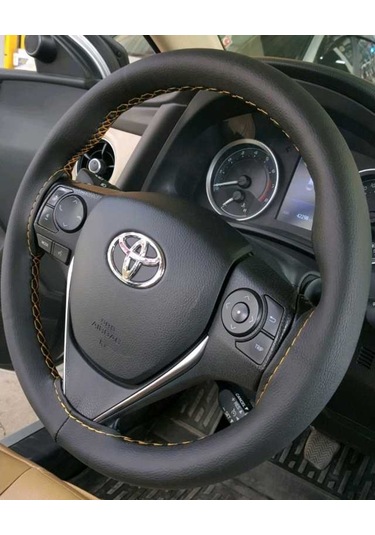 Gürler Dikmeli Deri Direksiyon Kılıfı Kokusuz Terletmez