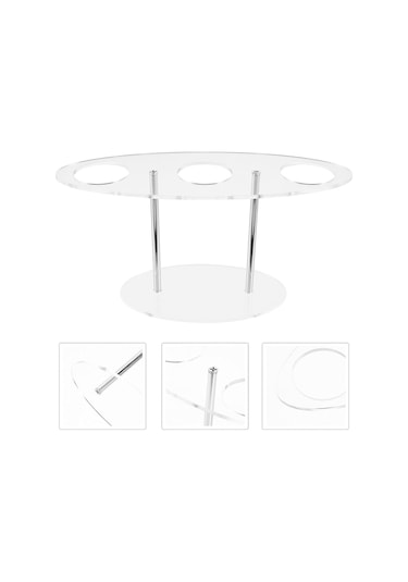 Cbtx Yx035 Akrilik Dondurma Külahı Rafı Dondurma Standı Şeffaf