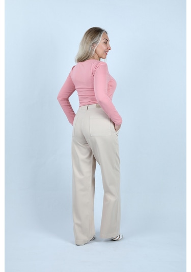 Balins Kadın Gabardin Pantolon Bej