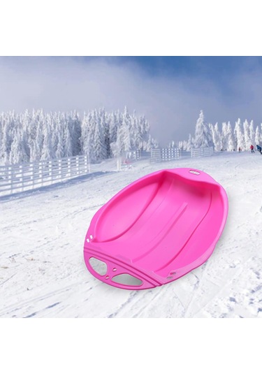 Suntek Dayanıklı Çocuklar Kar Kızağı Kızak Açık Pembe
