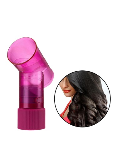 Suntek Saç Fön Makinesi Rüzgar Curl Difüzör Salon Rulo Pembe