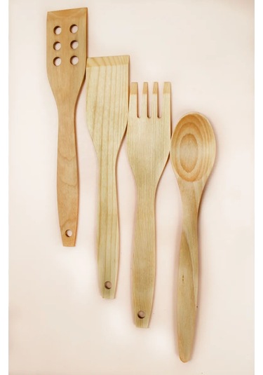 Jast Lady Mutfak Spatulası Ahşap 339028552 Bej