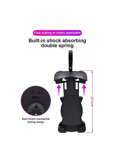 Wondernest Motosiklet Güneşlik Yağmurluk Geçirmez Cep Telefonu Tutucu, Şarj Aynalı 5v-2a Std