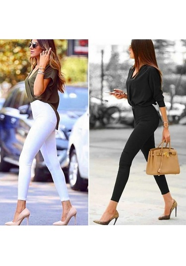 Gabardin Kumaş Yüksek Bel Pantolon 94cm Xlbel36cm Bediva 001