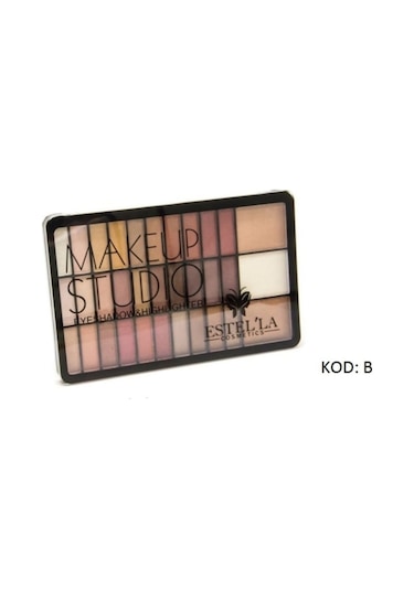 Make Up Studıo  30 Lu Far+3Lü Highligter Palet B Paketi
