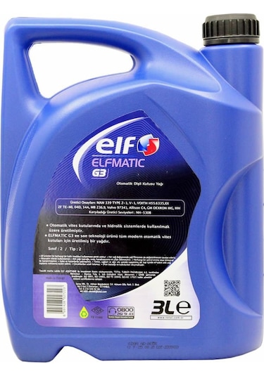 Elf Elfmatic G3 Dexron III Otomatik Şanzıman Yağı 3 L