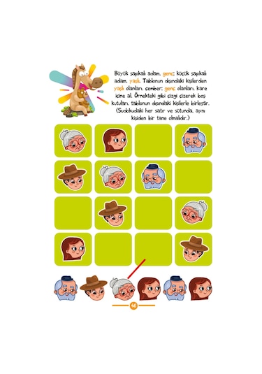 Kavramlar 5-6 Yaş-Zihinsel Becerilerimi Geliştiriyorum- Limonkids